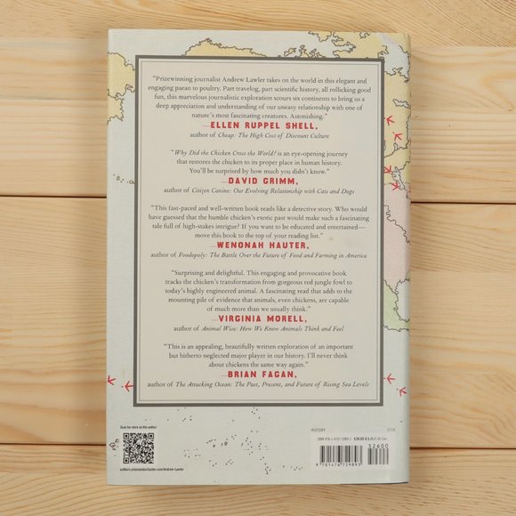 Why Did The Chickem Cross The World By Andrew Lawler Hardcover - Picture 2 of 5